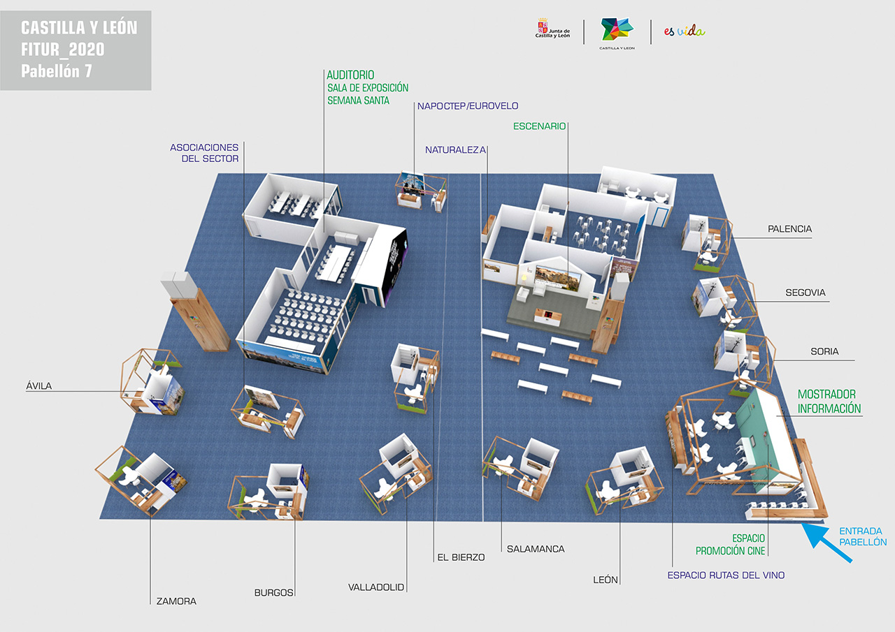 STAND CASTILLA Y LEÓN FITUR 2020