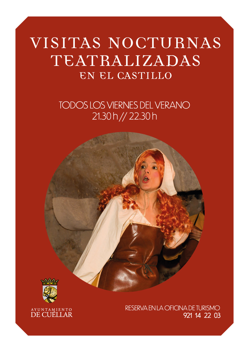 Visitas nocturnas teatralizadas castillo cartel