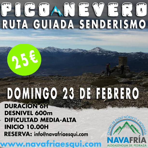 Navafría. Pico Nevero. 23 feb