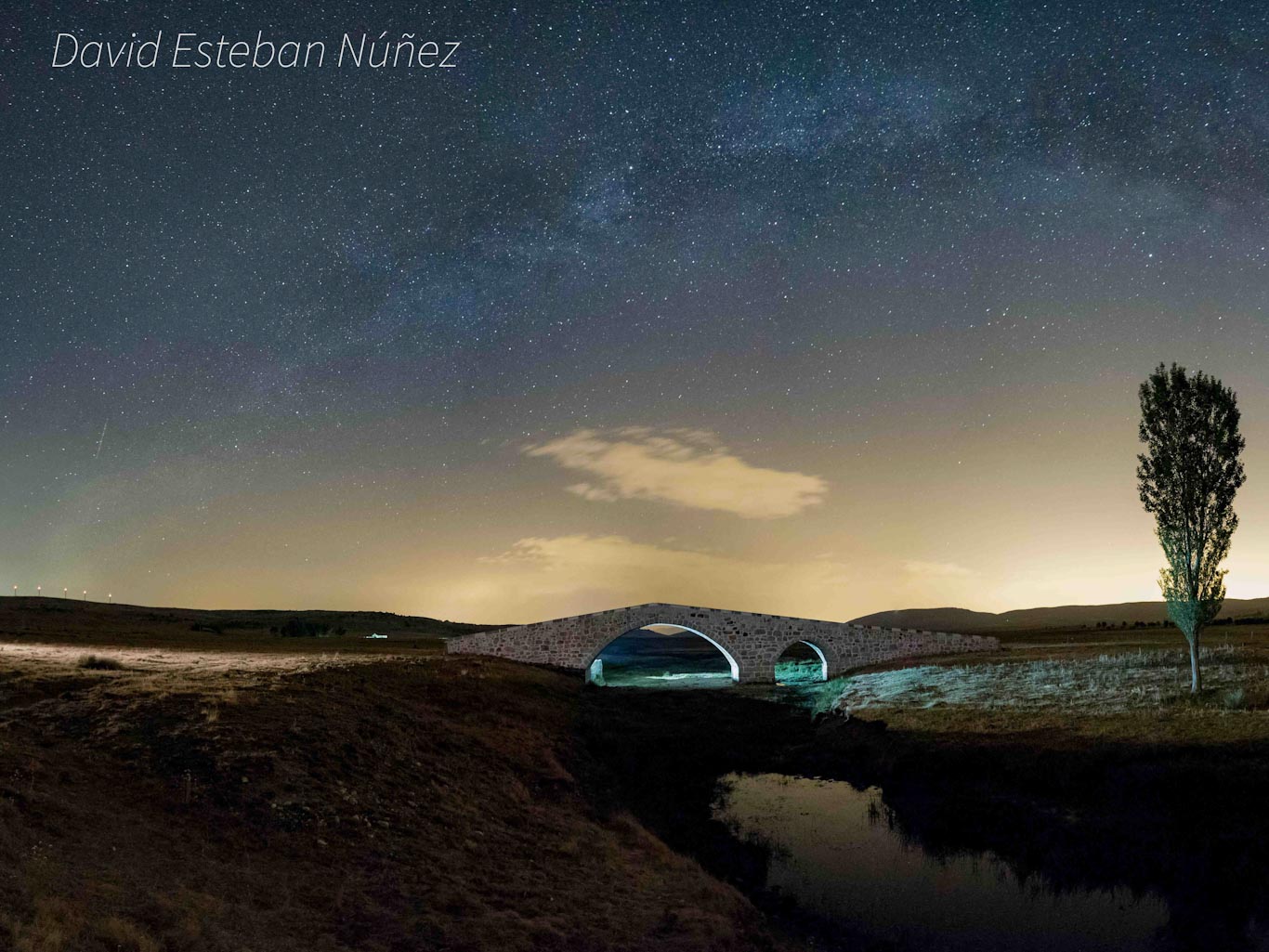 David Esteban Núñez Un puente hacia las estrellas. Puente de las Merinas edited