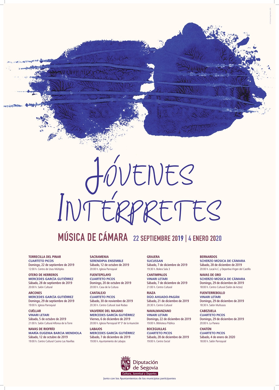 CARTEL JOVENES INTÉRPRETES 2019