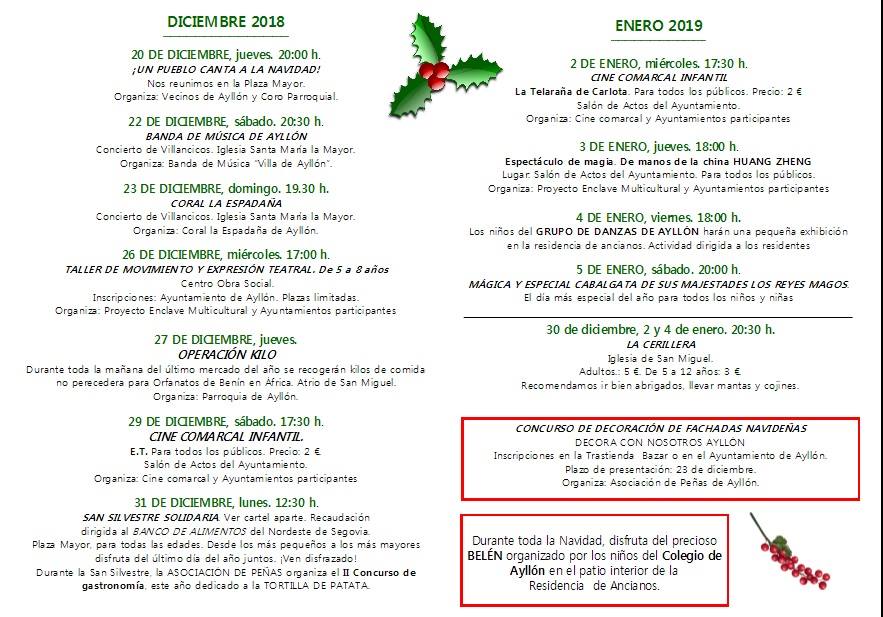 ayllon navidad