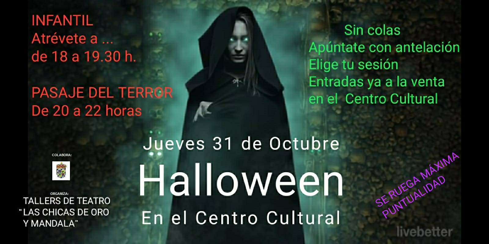 HALLOWEEN EN EL CENTRO CULTURAL