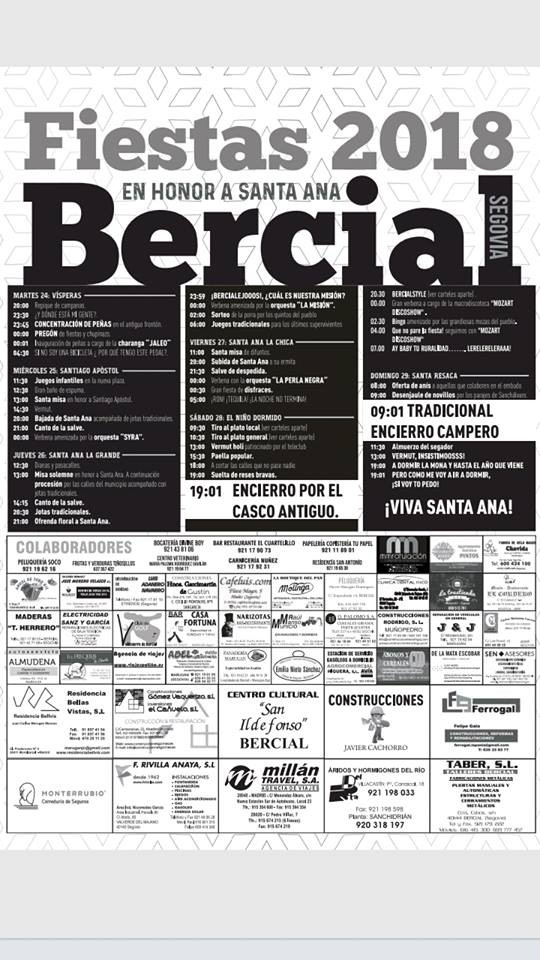 fiestas bercial