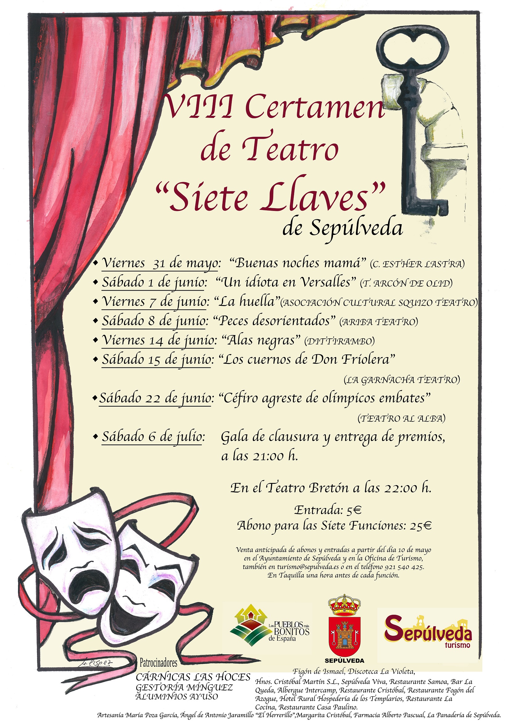 Certamen siete llaves cartel 19