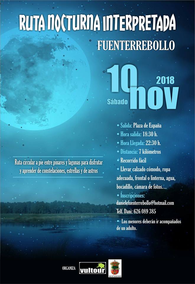 Ruta Nocturna Fuenterrebollo