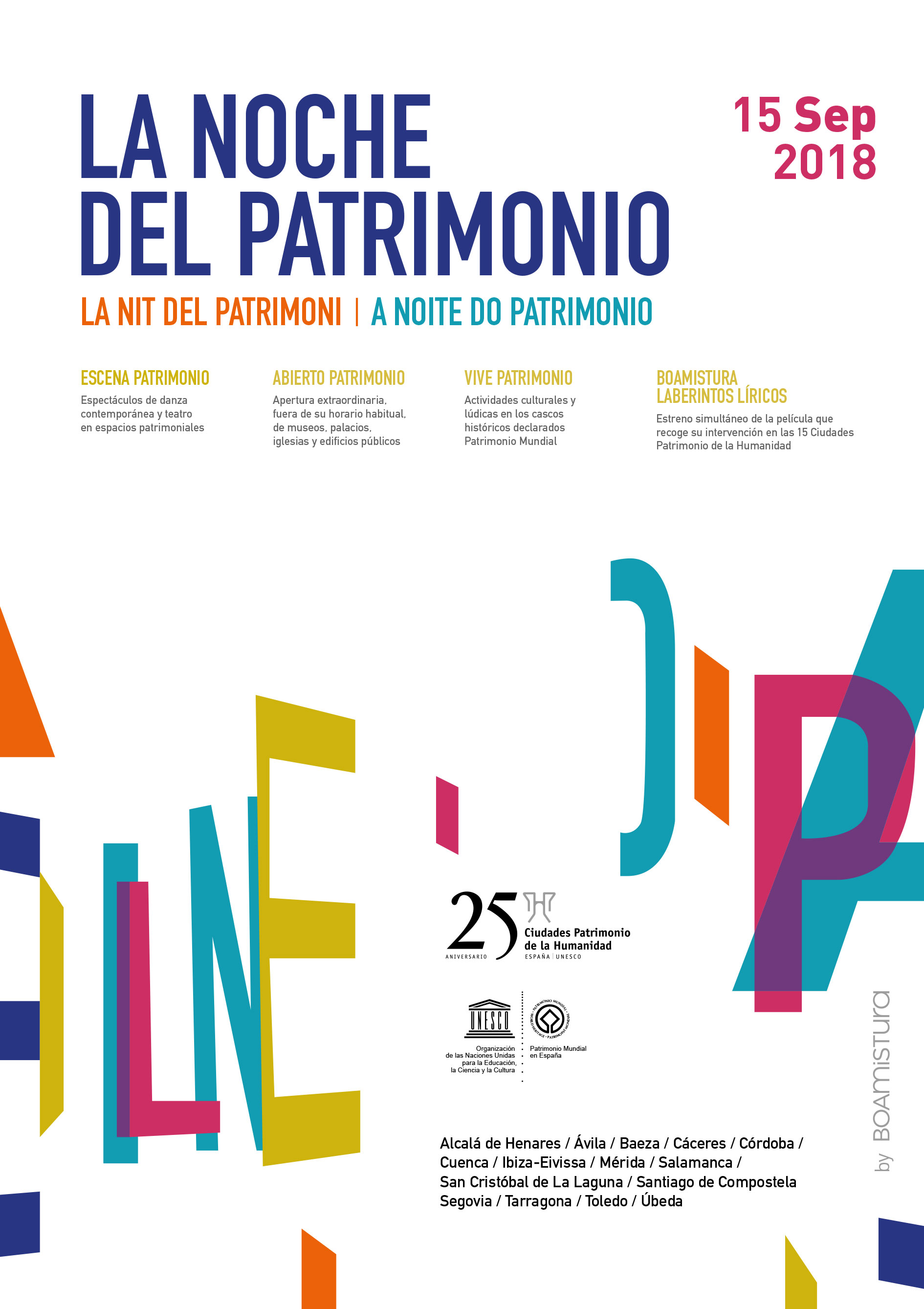 CARTEL LA NOCHE DEL PATRIMONIO