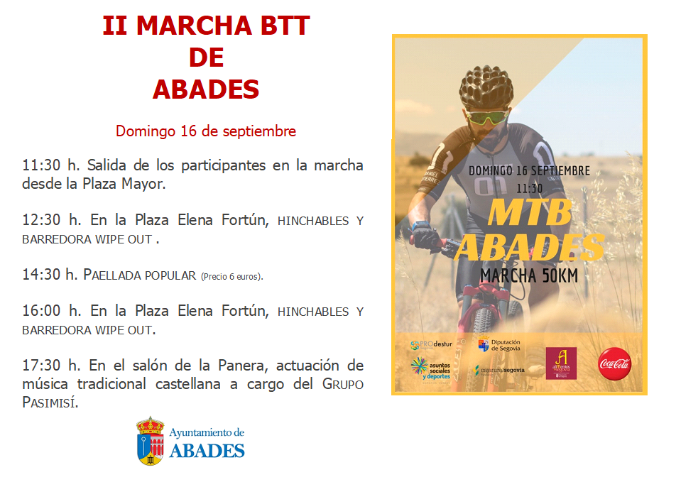 btt marcha abades