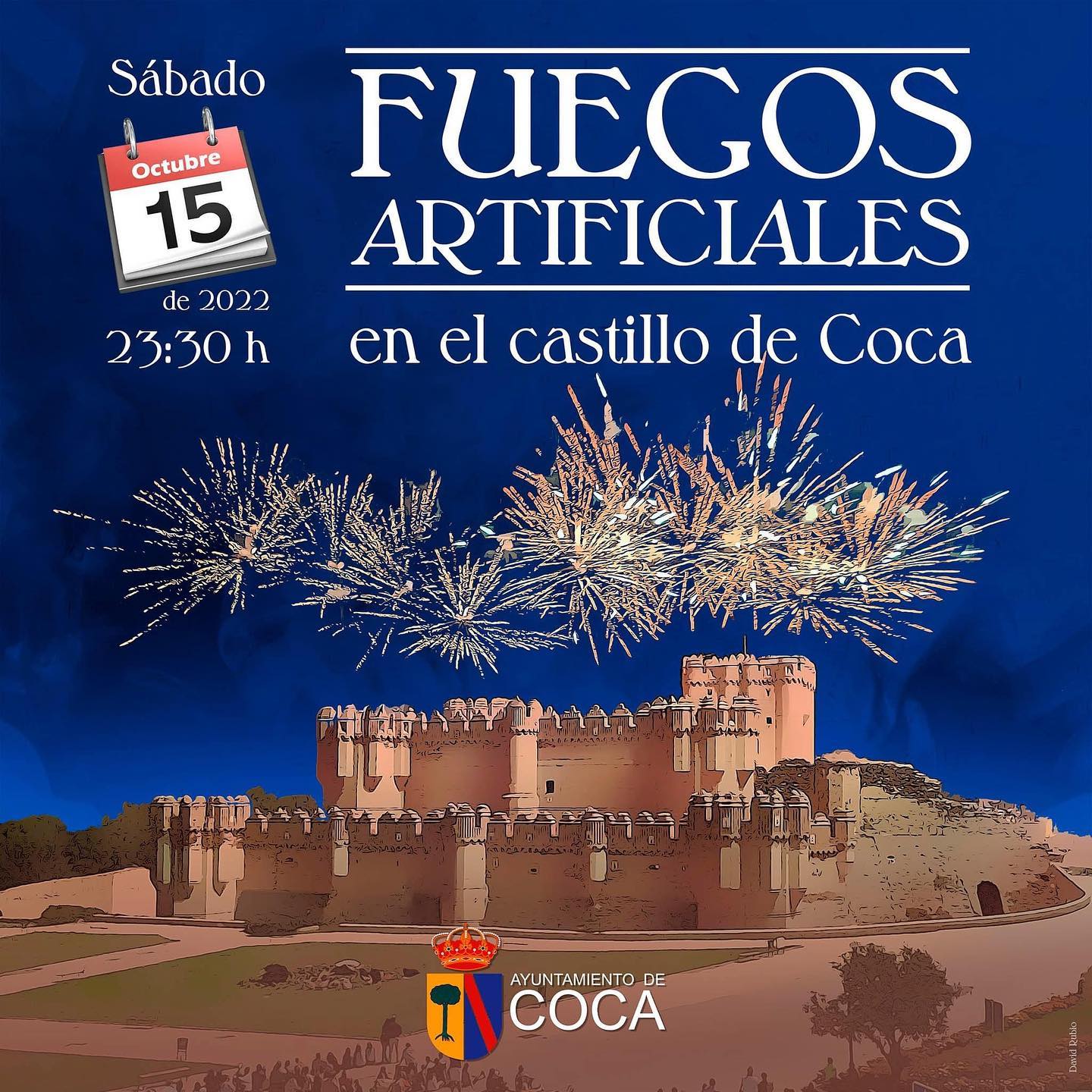 Fuegos Artificiales en el Castillo de Coca