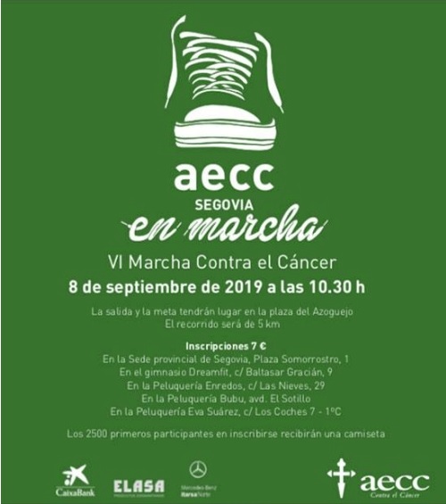 marcha contra el cancer