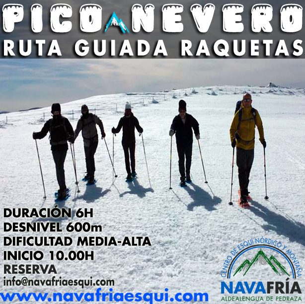 2019 RUTAS RAQUETAS NEVERO