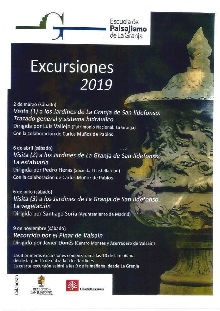 cartel excursiones 2019