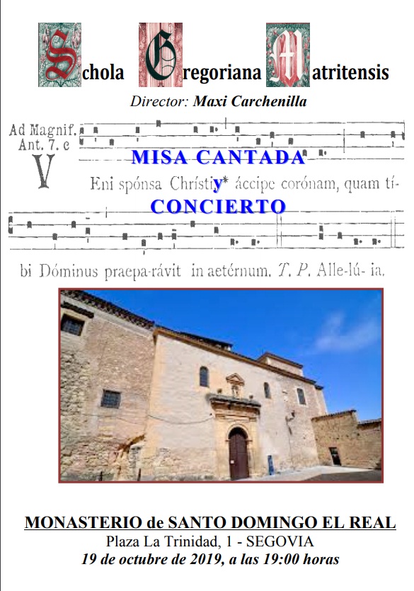 misa cantada