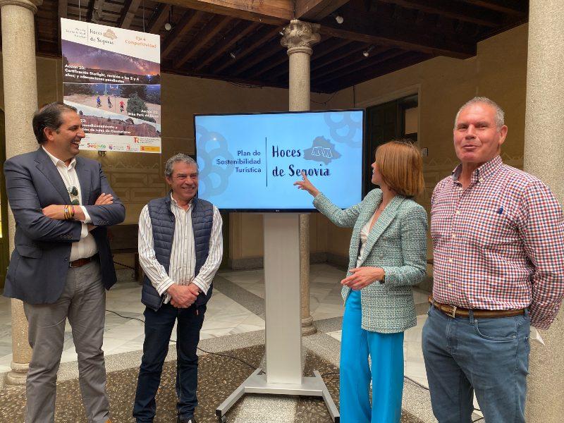 La comarca del Nordeste verá reforzado su potencial turístico gracias al Plan de Sostenibilidad Hoces de Segovia impulsado por la Diputación