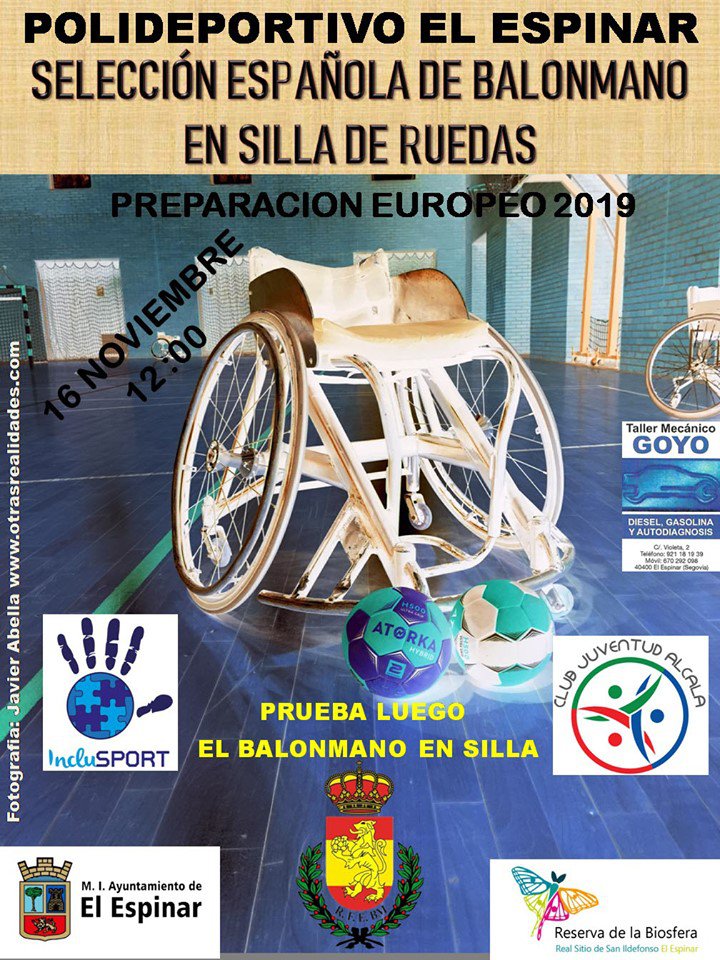 polideportivo silla de ruedas