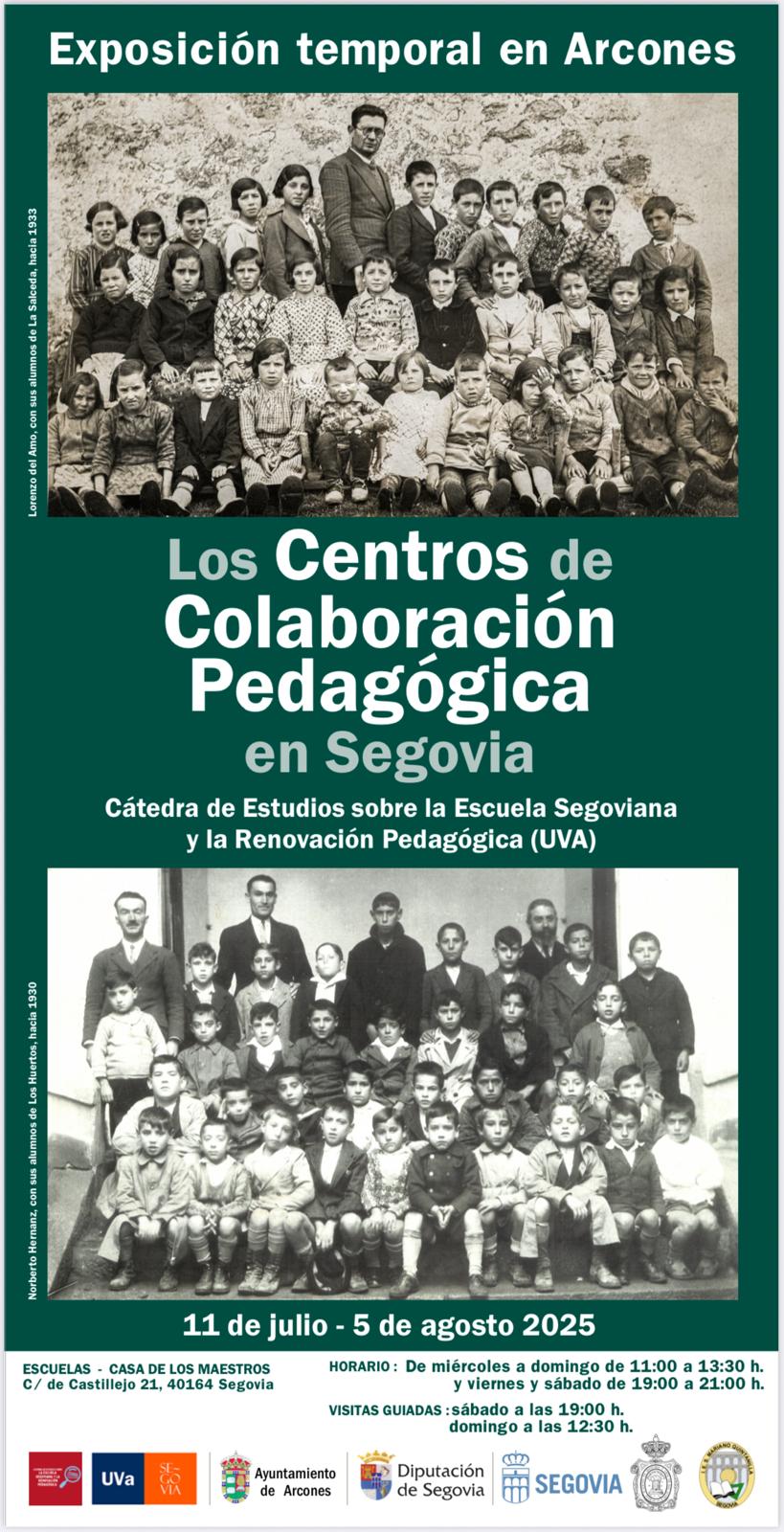 Exposición temporal "Los Centros de Colaboración Pedagógica en Segovia"