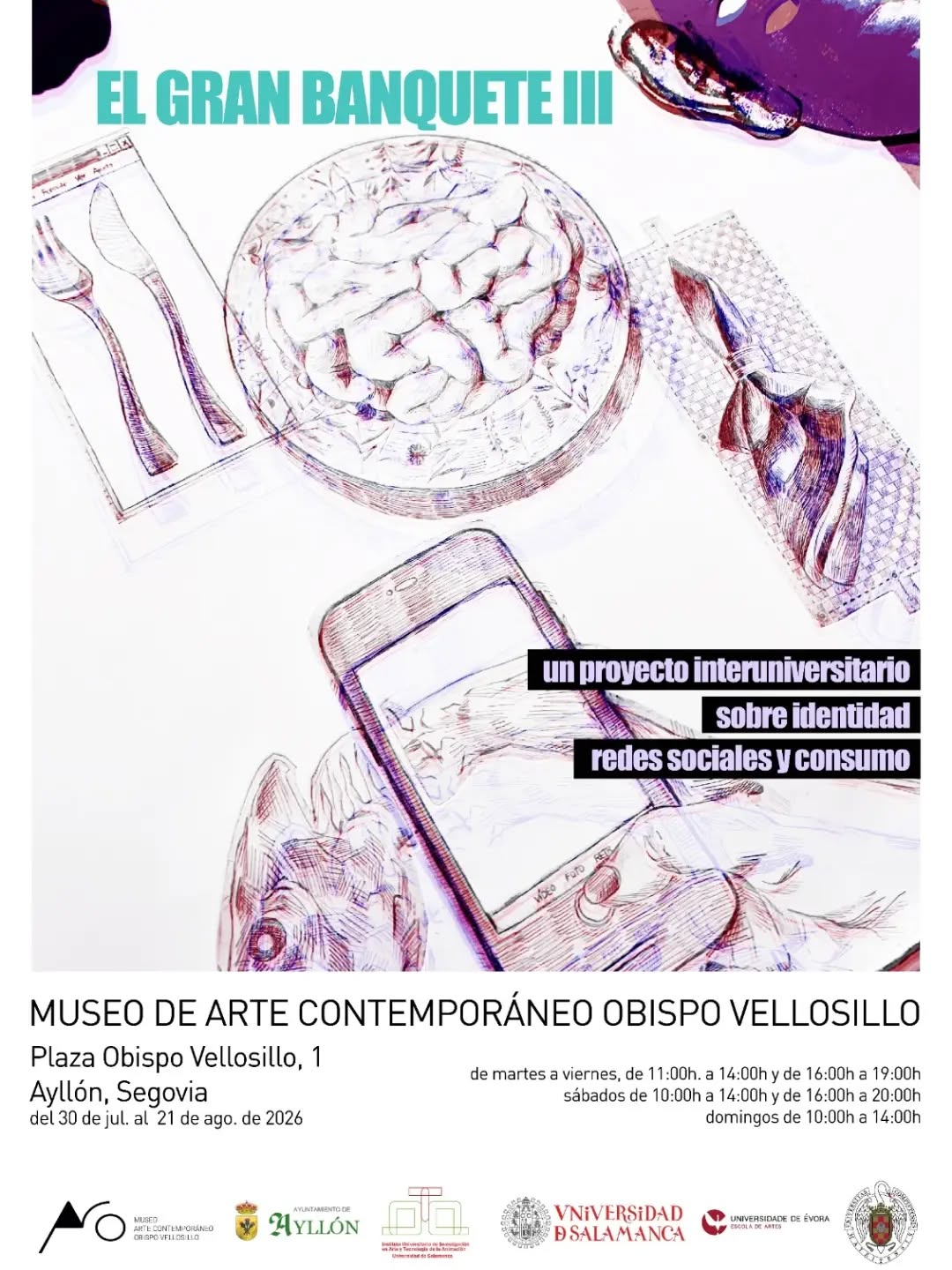 Exposición: "El gran banquete III" - Ayllón