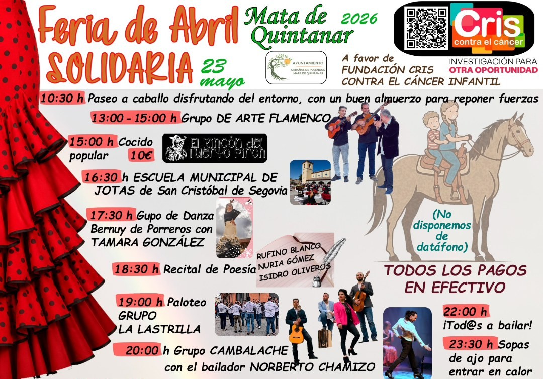 Feria de Abril Solidaria en Mata del Quintanar