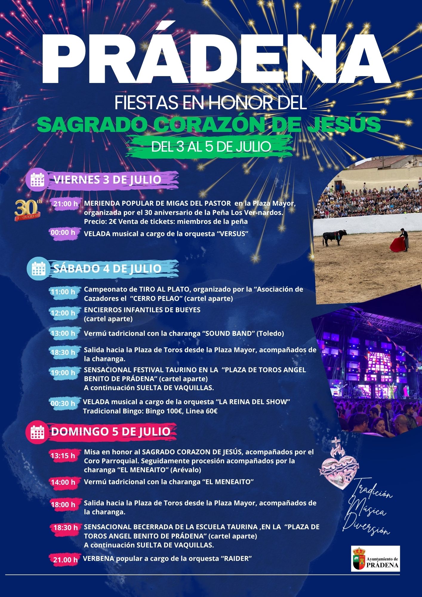 Fiestas en Honor del Sagrado Corazón de Jesús - Prádena