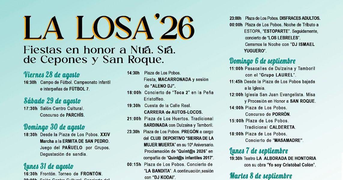 Fiestas en La Losa