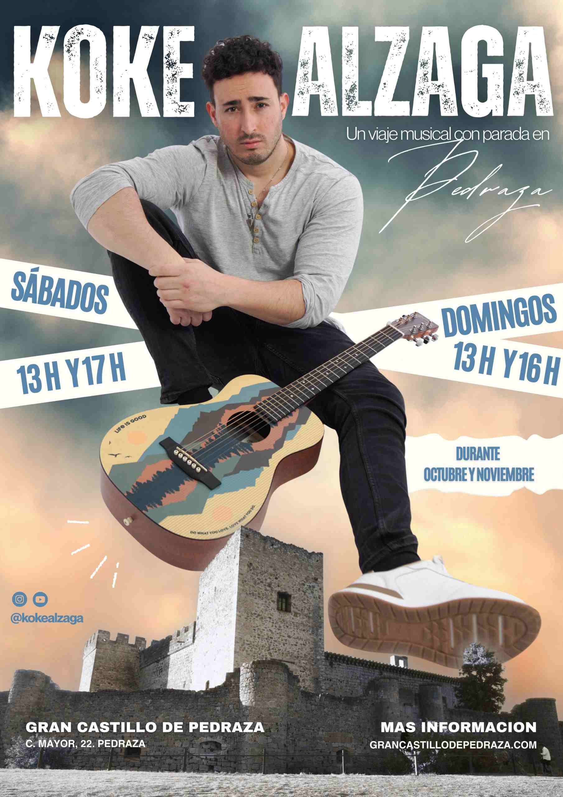 Música en el Castillo de Pedraza - Koke Alzaga