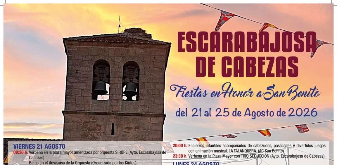 Fiestas en Escarabajosa de Cabezas