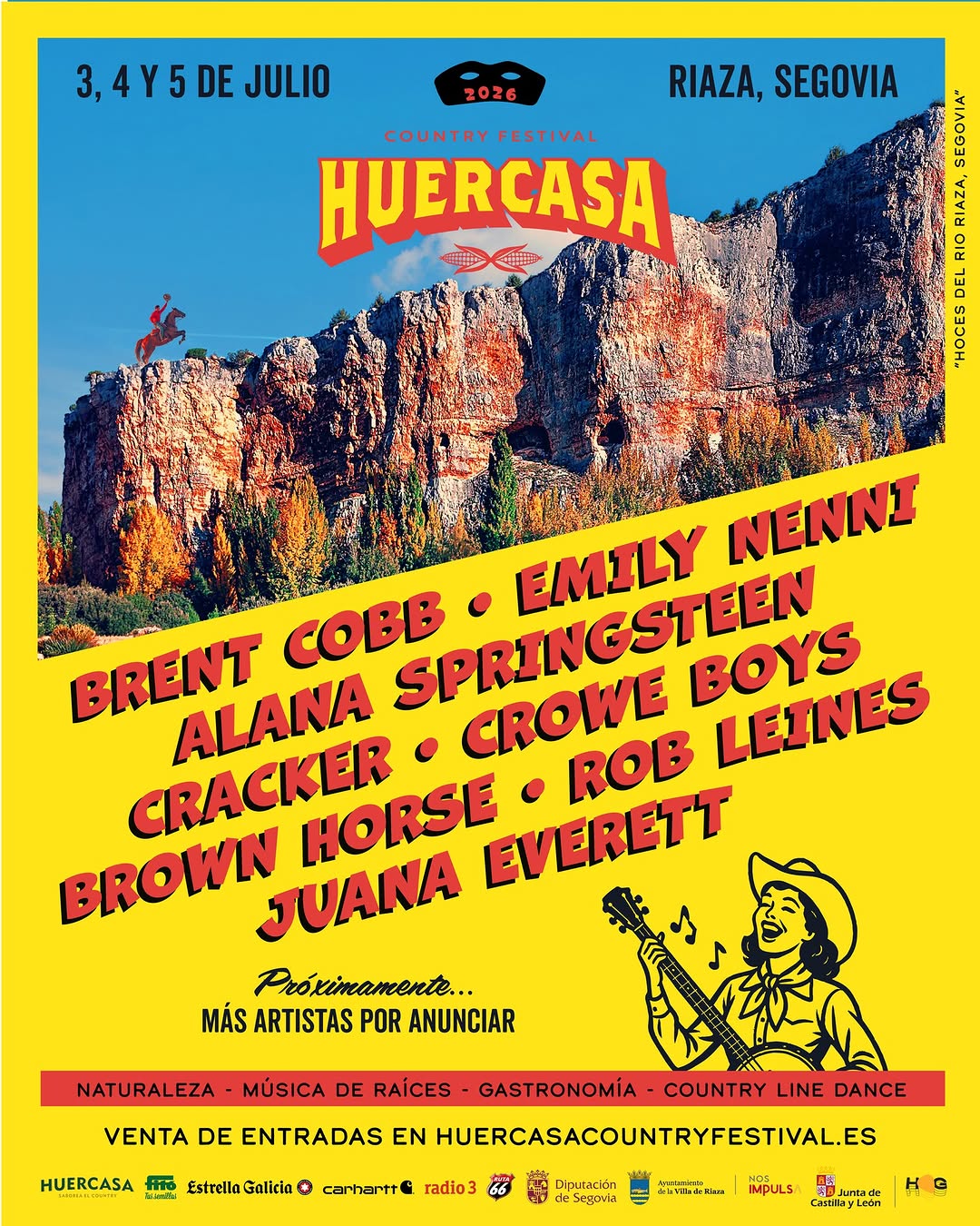 Huercasa Country Festival 2026 - Riaza