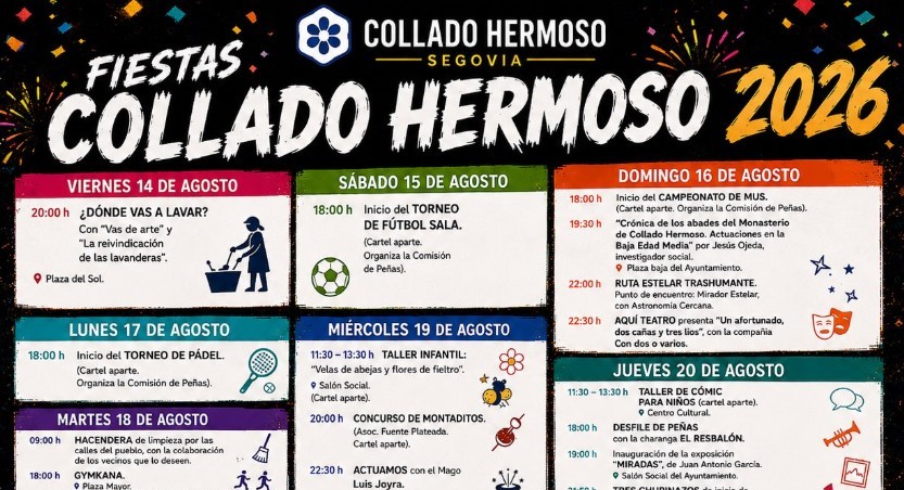 Fiestas en Collado Hermoso