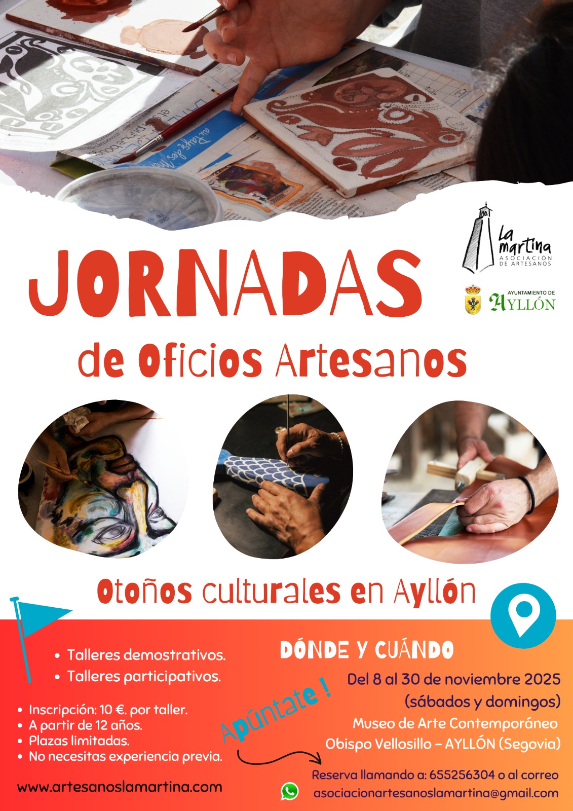 Jornadas de Oficios Artesanos - Ayllón Talleres.