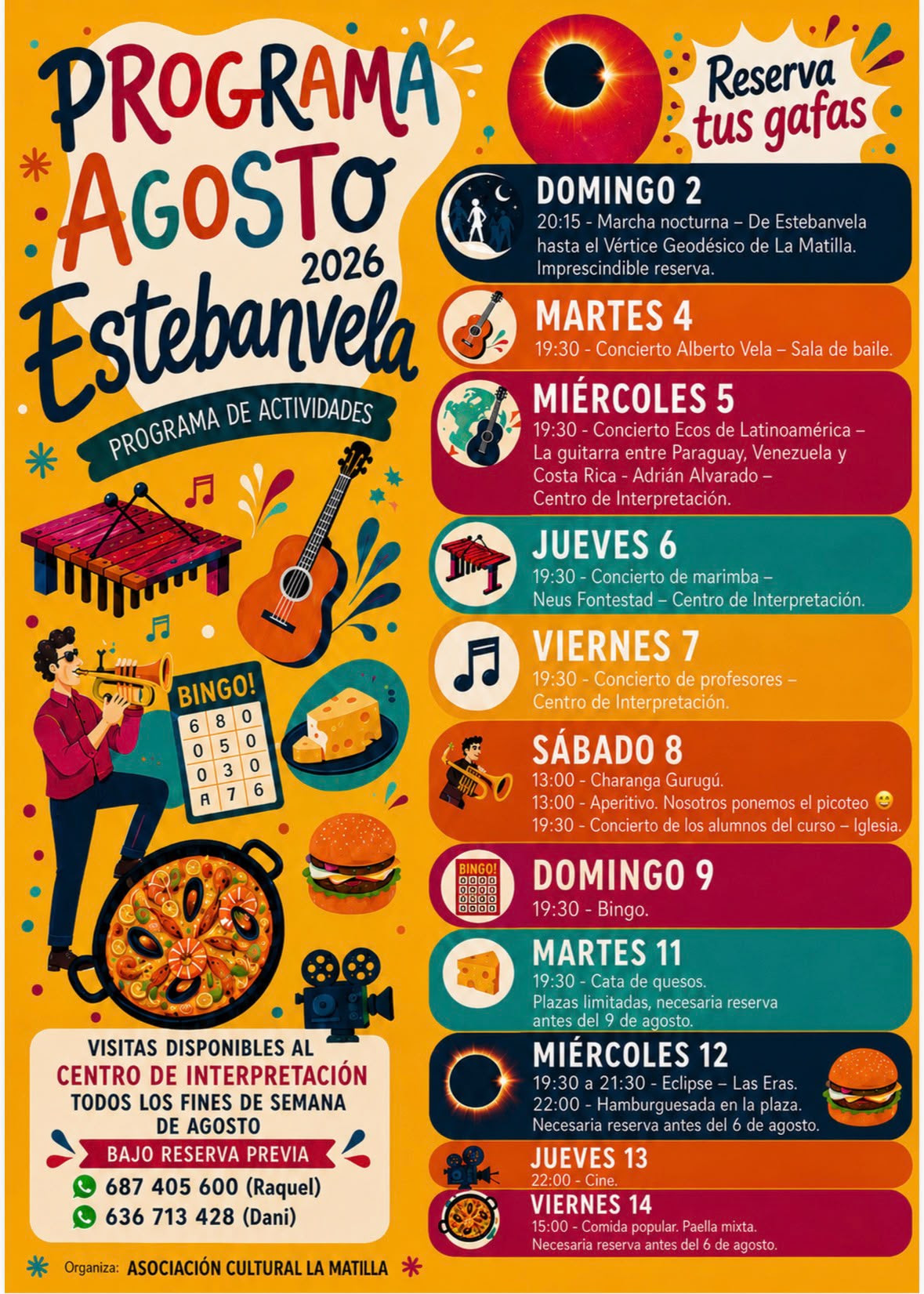 Programa Agosto de Estebanvela 2026
