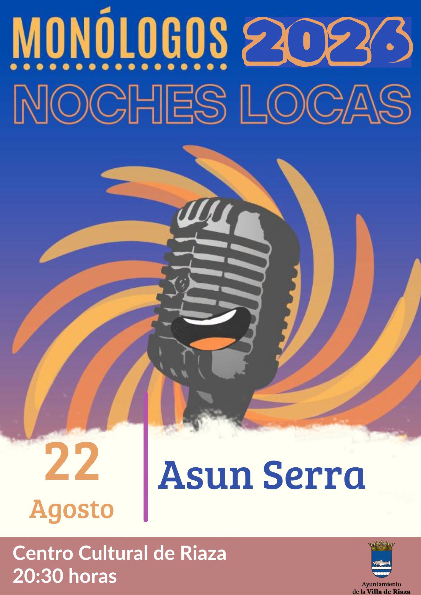 Monologuista Asun Serra - Riaza
