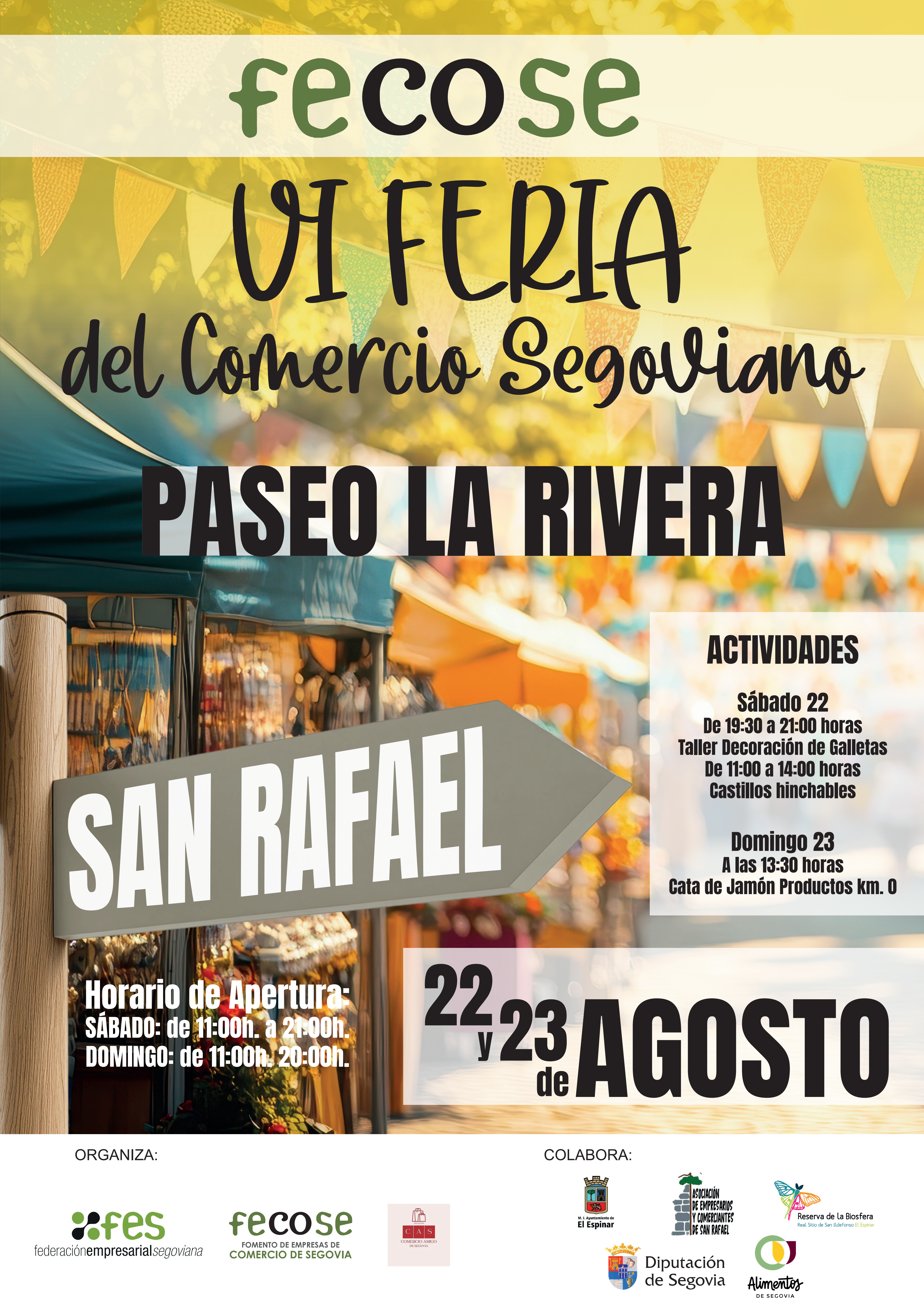 Feria de comercio en San Rafael