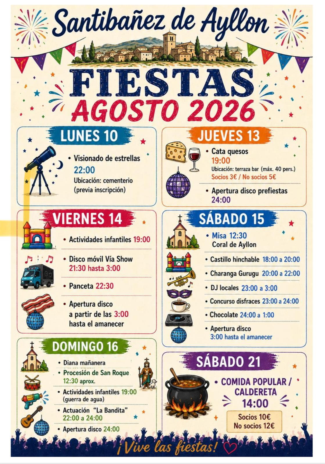 Fiestas en Santibáñez de Ayllón