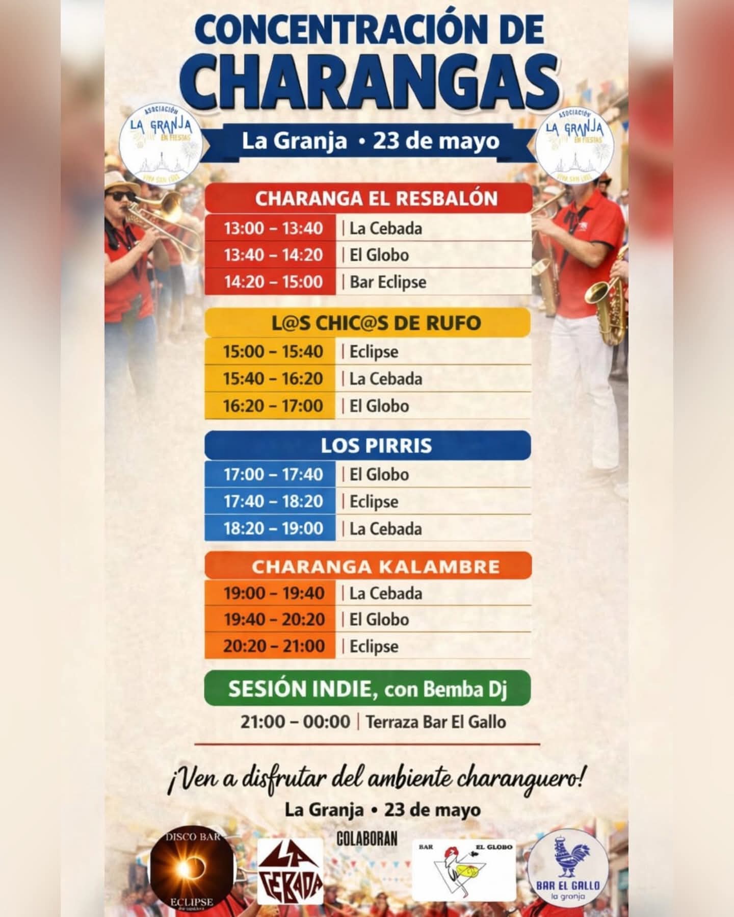 Concentración de Charangas - La Granja
