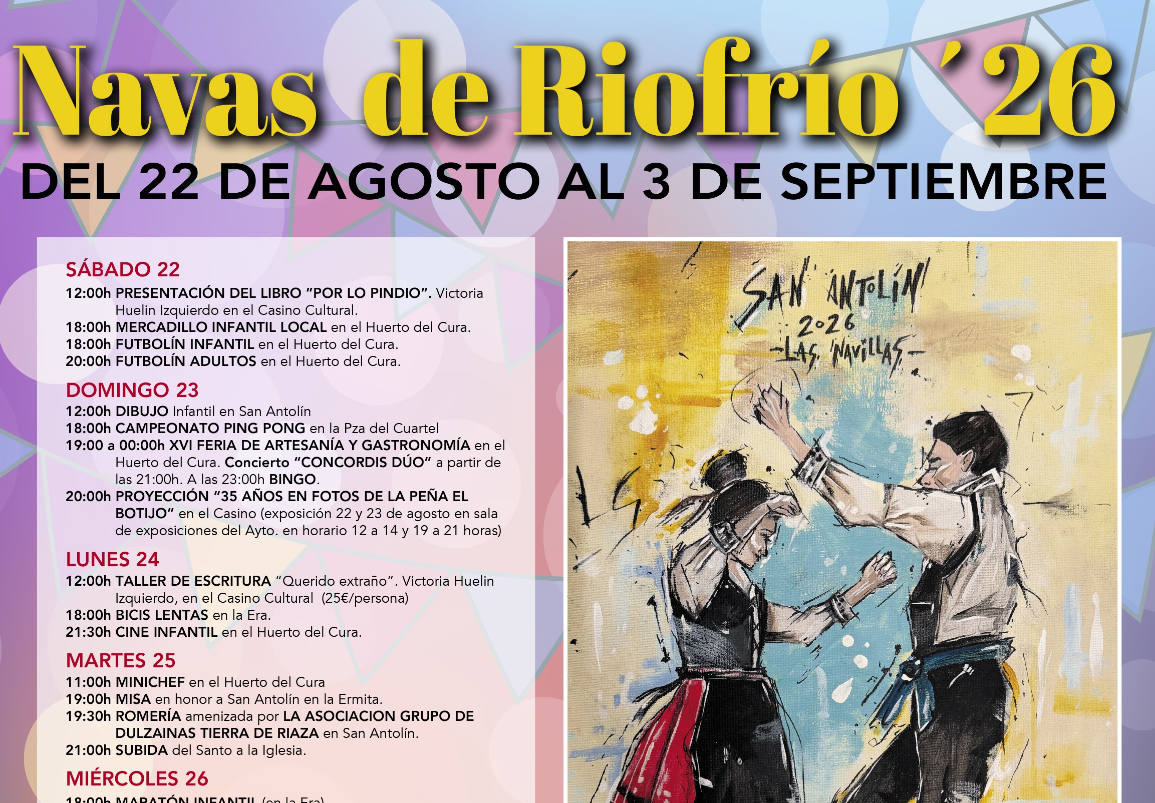 Fiestas de San Antolín en Navas de Riofrío