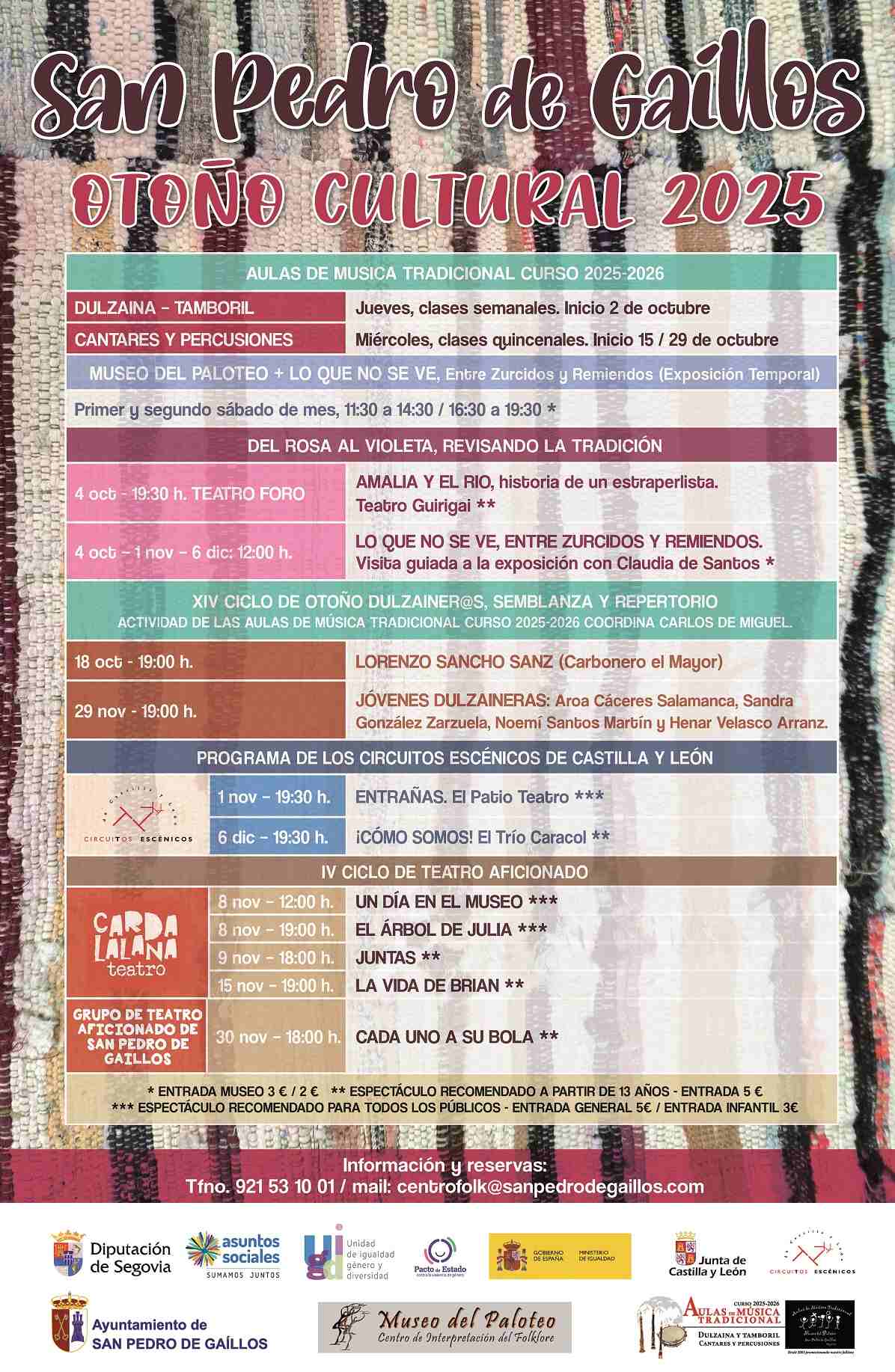 Otoño cultural en San Pedro de Gaíllos