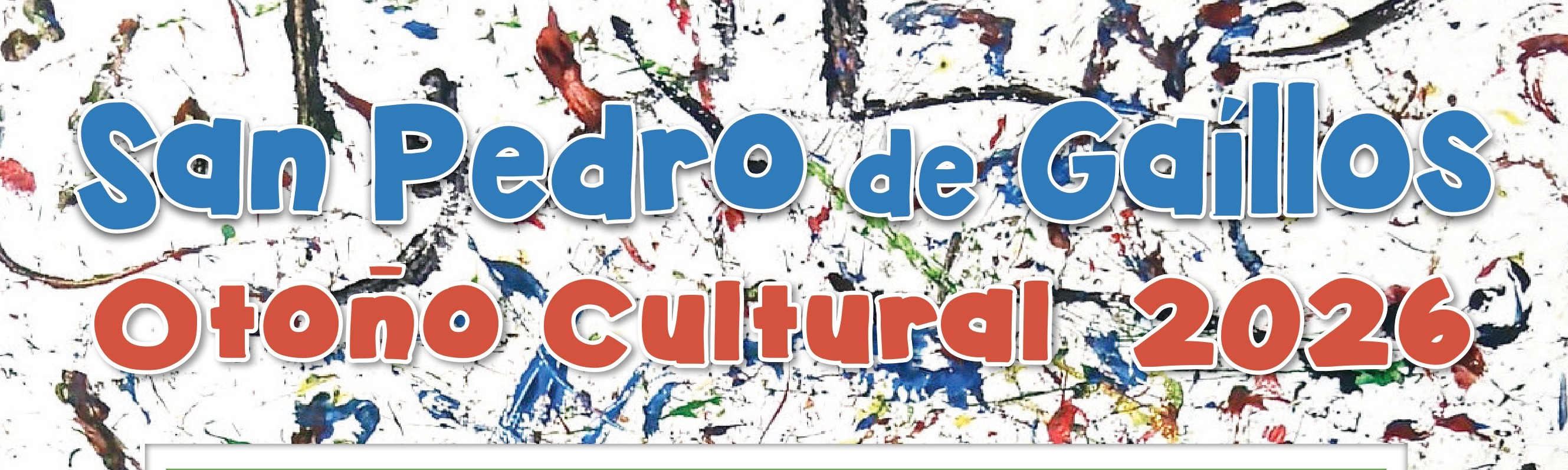 Programación cultural de otoño en San Pedro de Gaíllos