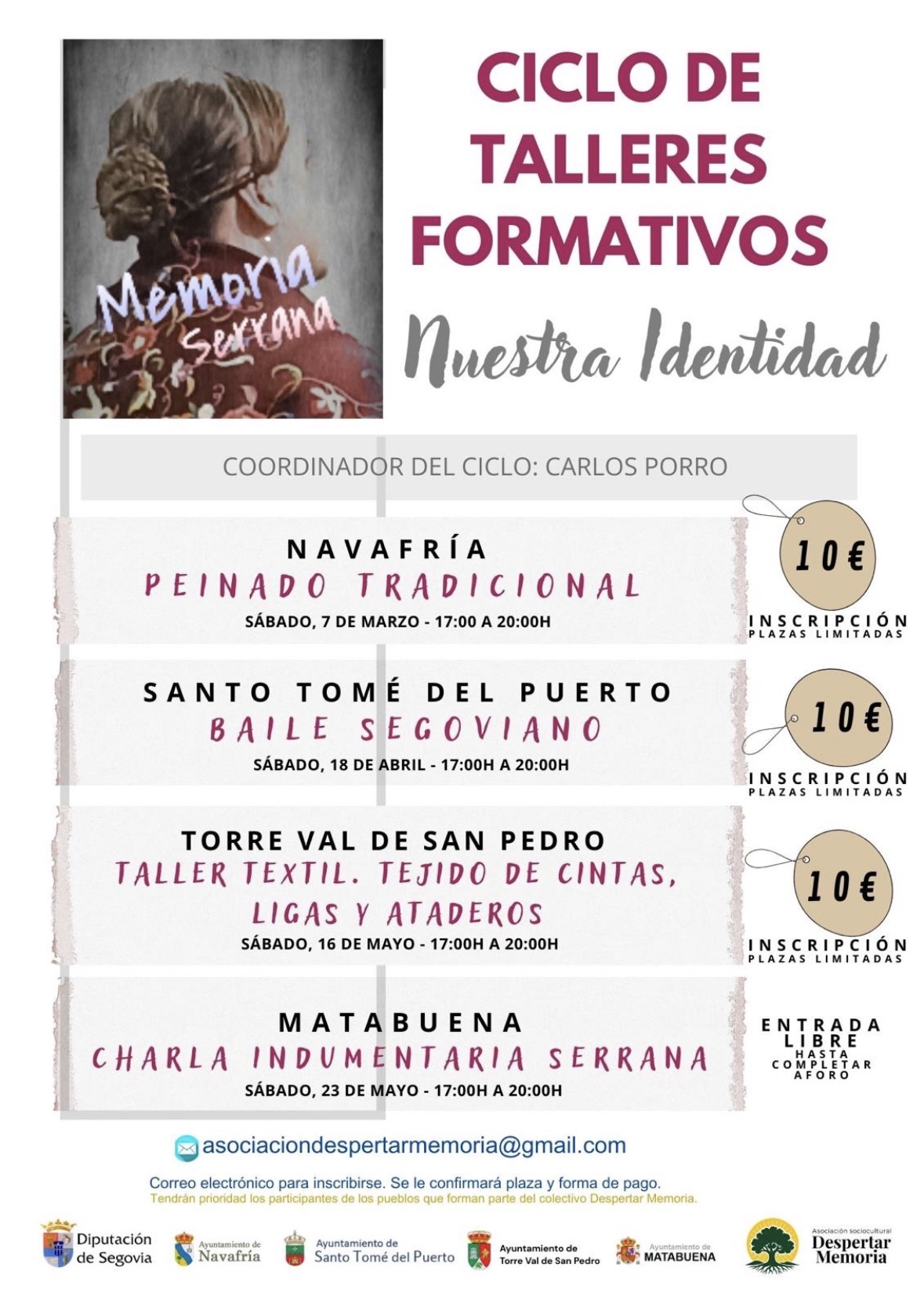 Ciclo de Talleres Formativos, nuestra identidad - Matabuena