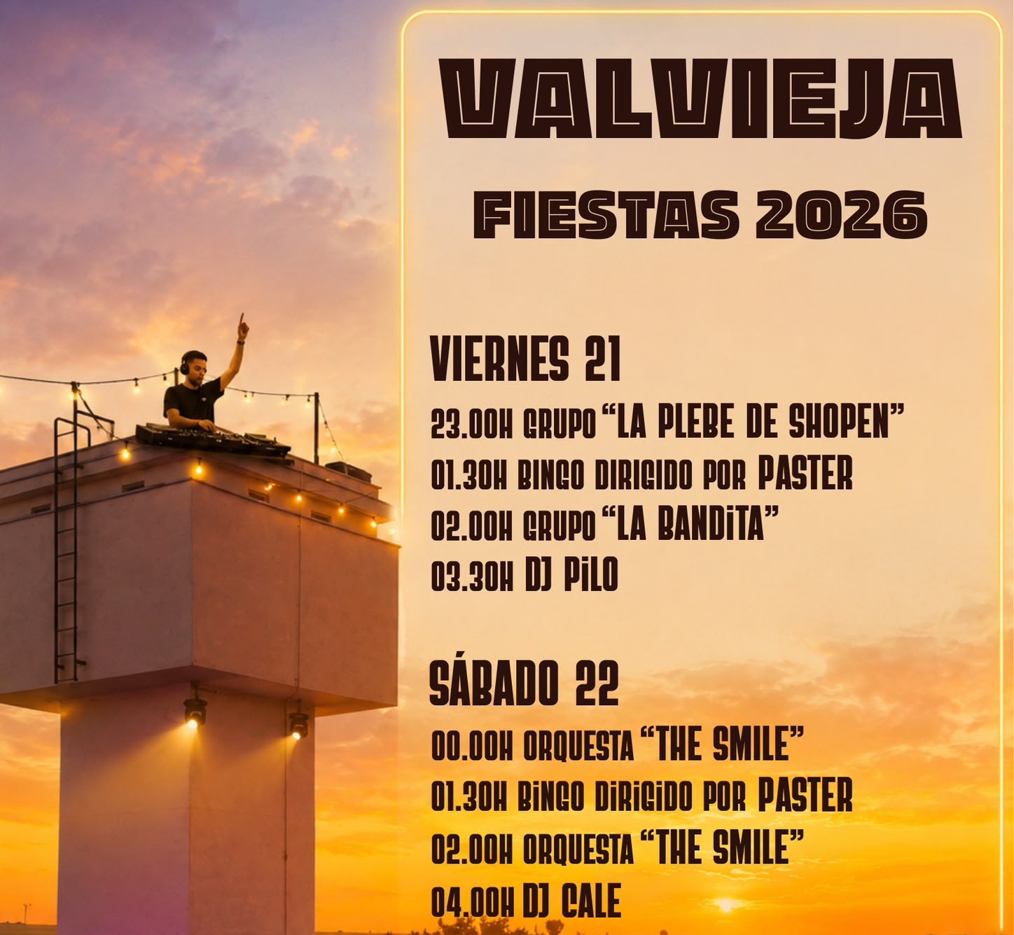Fiestas en Valvieja