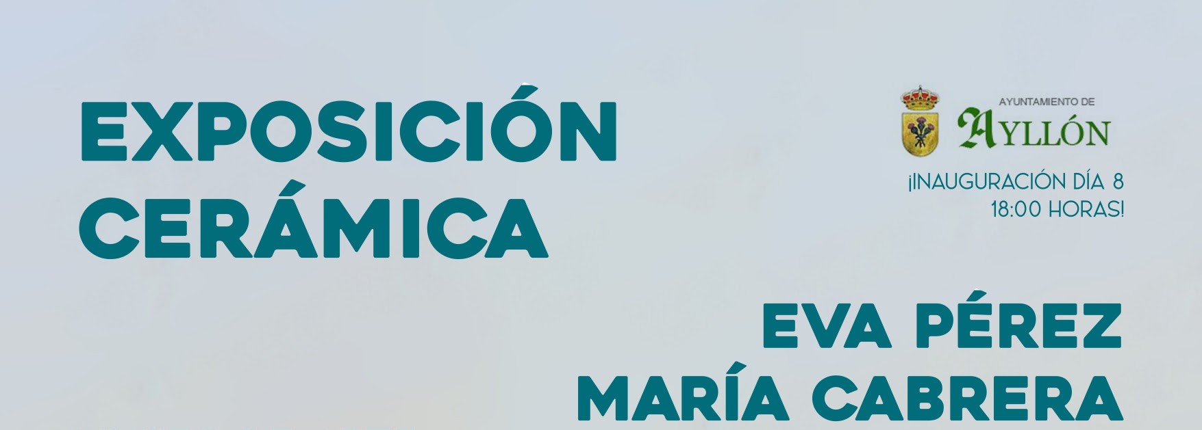 Exposición cerámica "Eva Pérez" - Ayllón