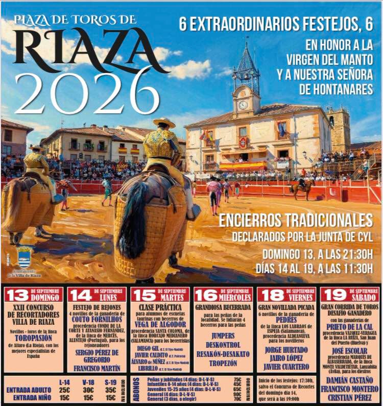 Feria Taurina en Riaza